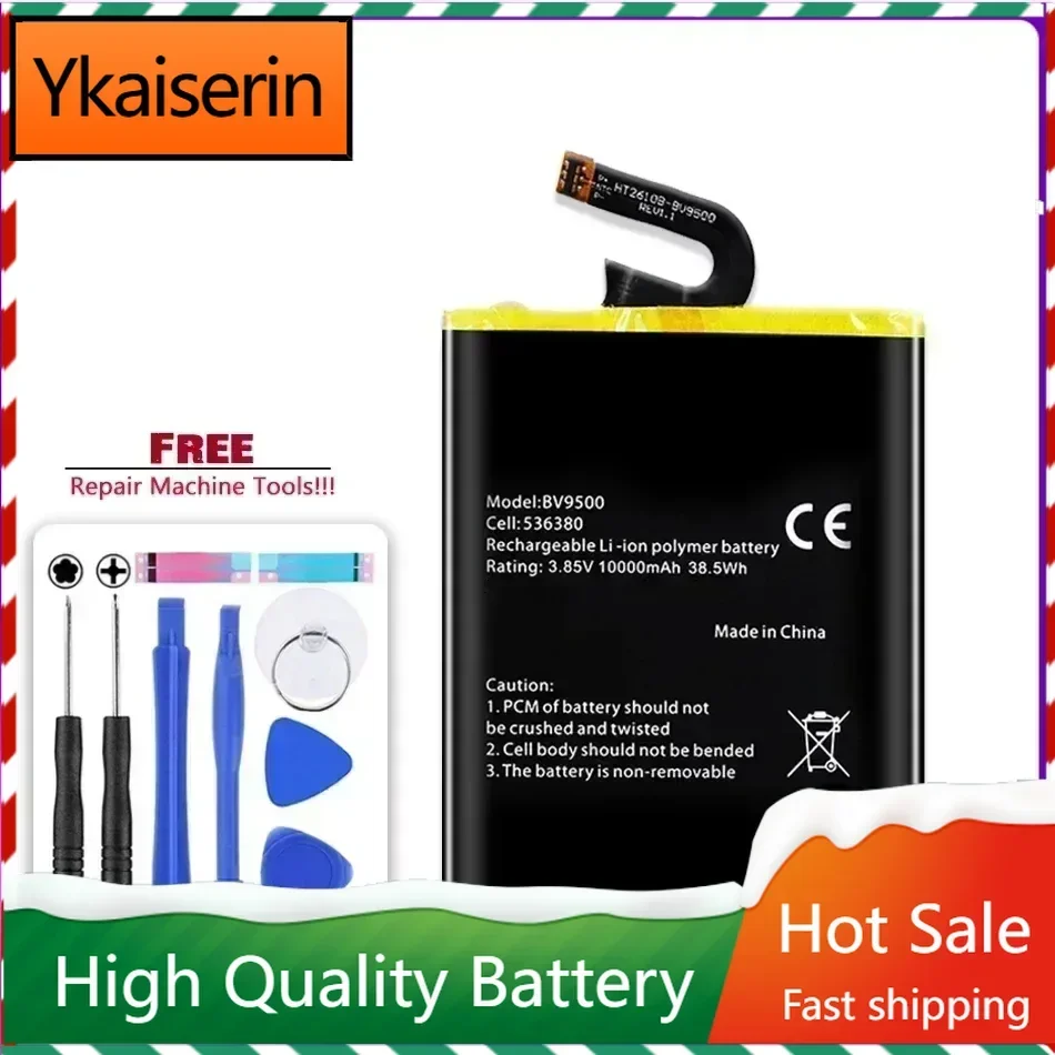 NEW 10000mAh High Quality Battery for Blackview BV9500 PLUS/ BV9500 Pro BV9500 MT6763T Phone in Stock + Tracking Number