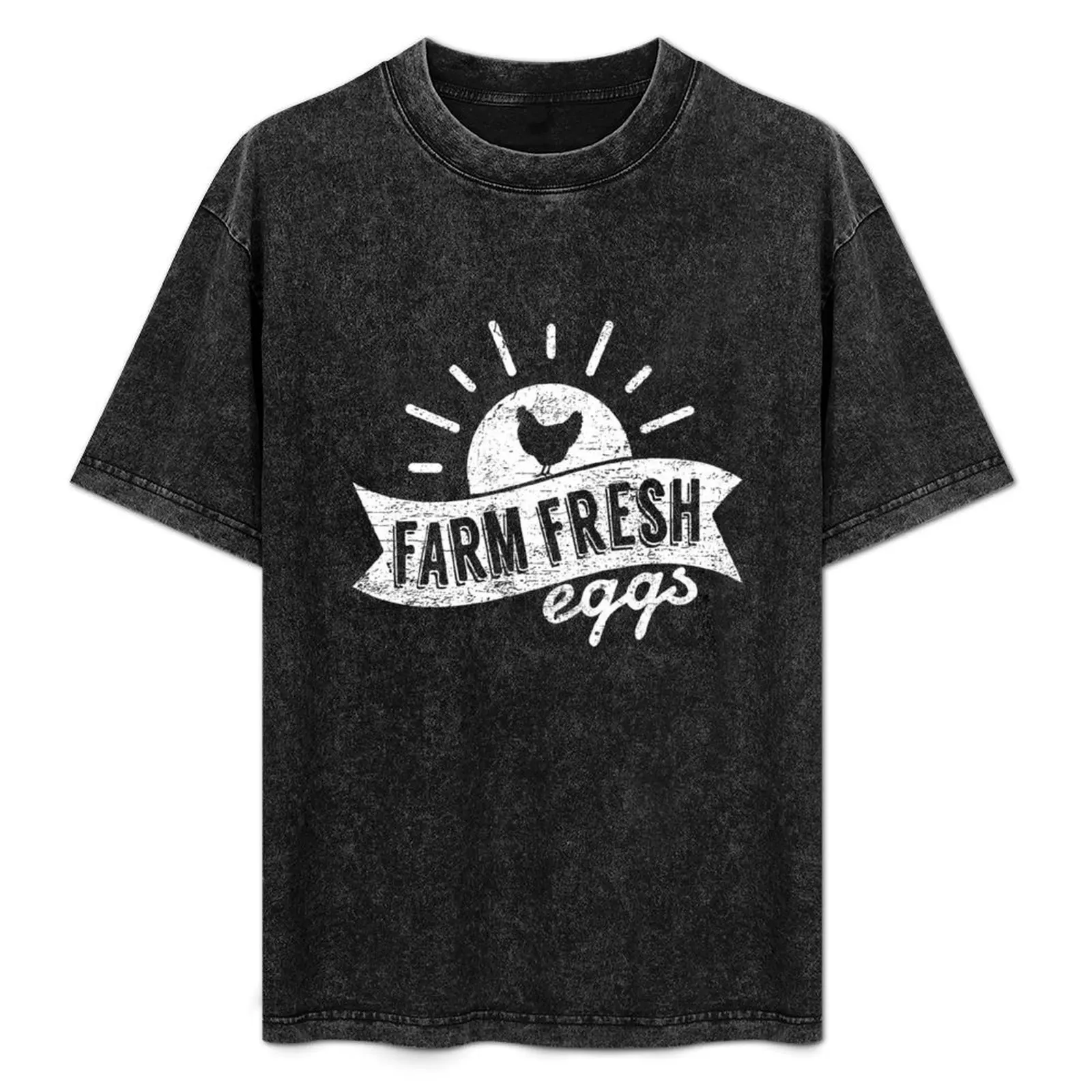 

Farm Fresh Eggs T-Shirt Casual Basic Street Style T-Shirt