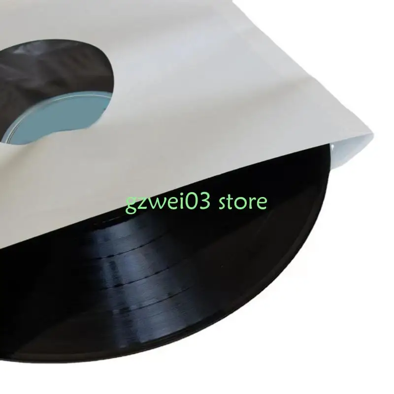 

Y8AC 10pcs Record Inner Sleeves Kraft Paper Anti Static Covers Bags Set