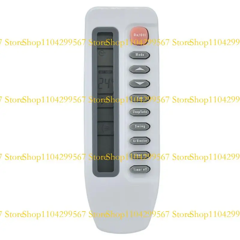 

CS1W Lightweight Remote Control for Midea R71A/E R71A/E Air Conditions Remote Control