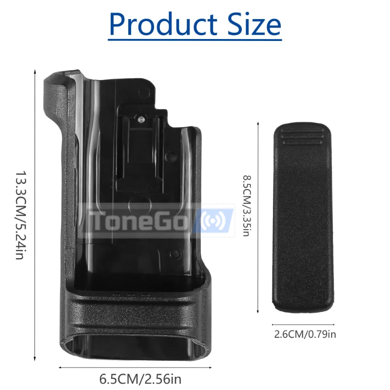 Radio Clip Holster Compatible with APX8000 APX6000 PMLN5709 PMLN5709A Two Way Radio Holder Case Belt Clip Walkie TalkieAccessory