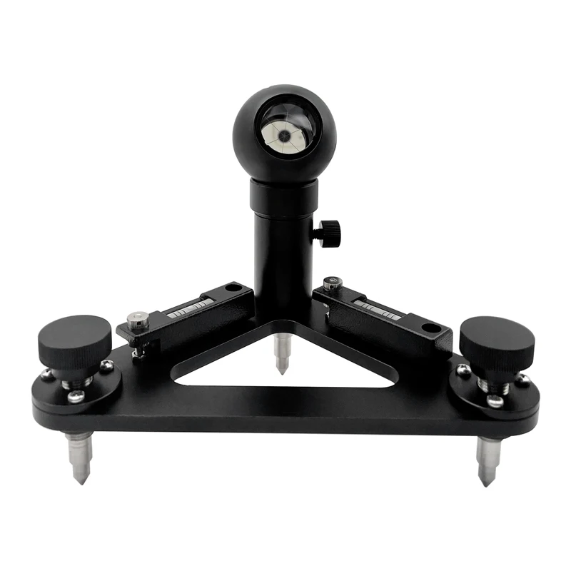 Set di prismi di monitoraggio sferico in rame argento TLF con base accurata per parti e accessori di strumenti della stazione totale