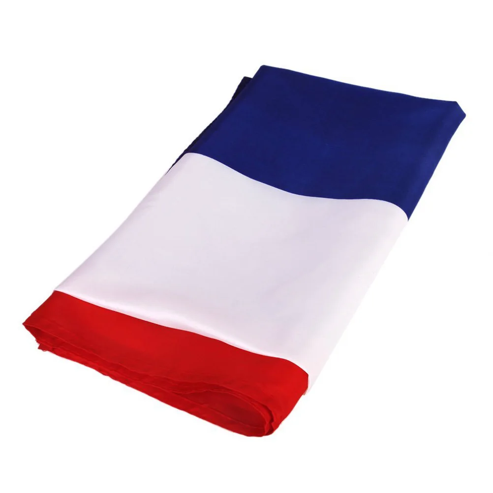 

France National Flag Tricolor 150x90cm Polyester Durable Cheer Victory Theme Party Soccer Support Banner France Flag