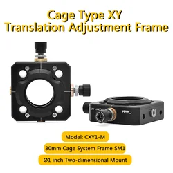 CXY1-M Gabbia da 30 mm Supporto per traduttore XY per ottica Ø1