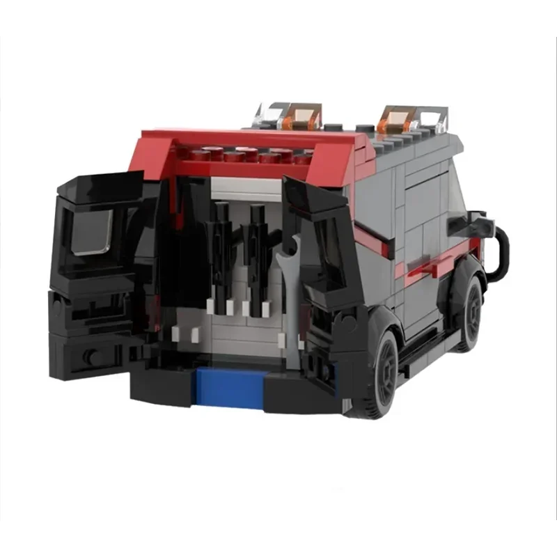 

242PCS New MOC-20604 City Road Modular Building Block Car DIY Creative Children's Educational Assembly Building Block Gift