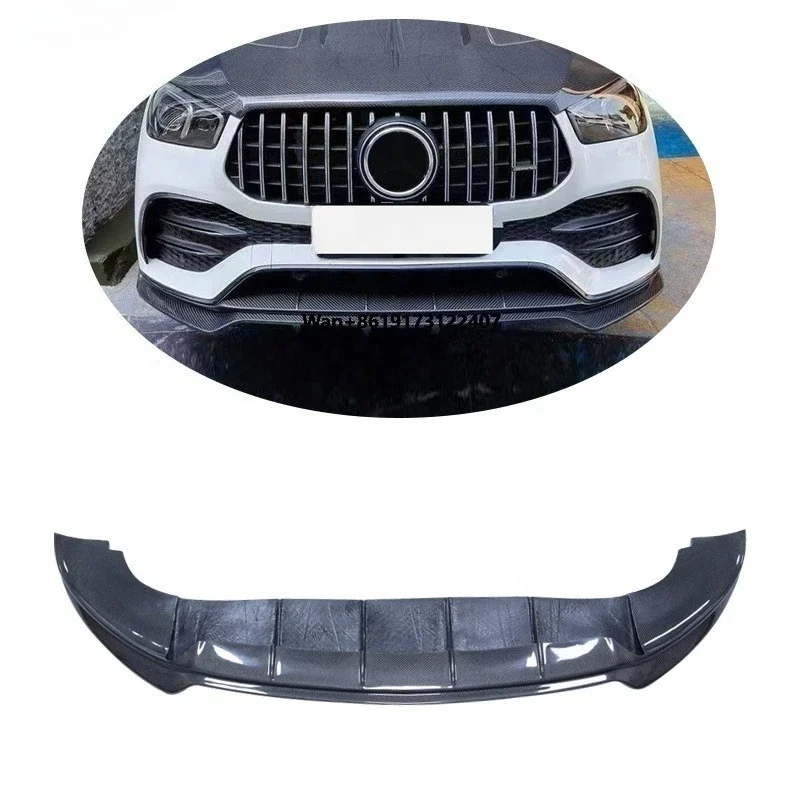 

LD Style Carbon Fiber GLE Coupe Front Lip for 2020-2023 Gle-Class Coupe W167 Bumper Lip