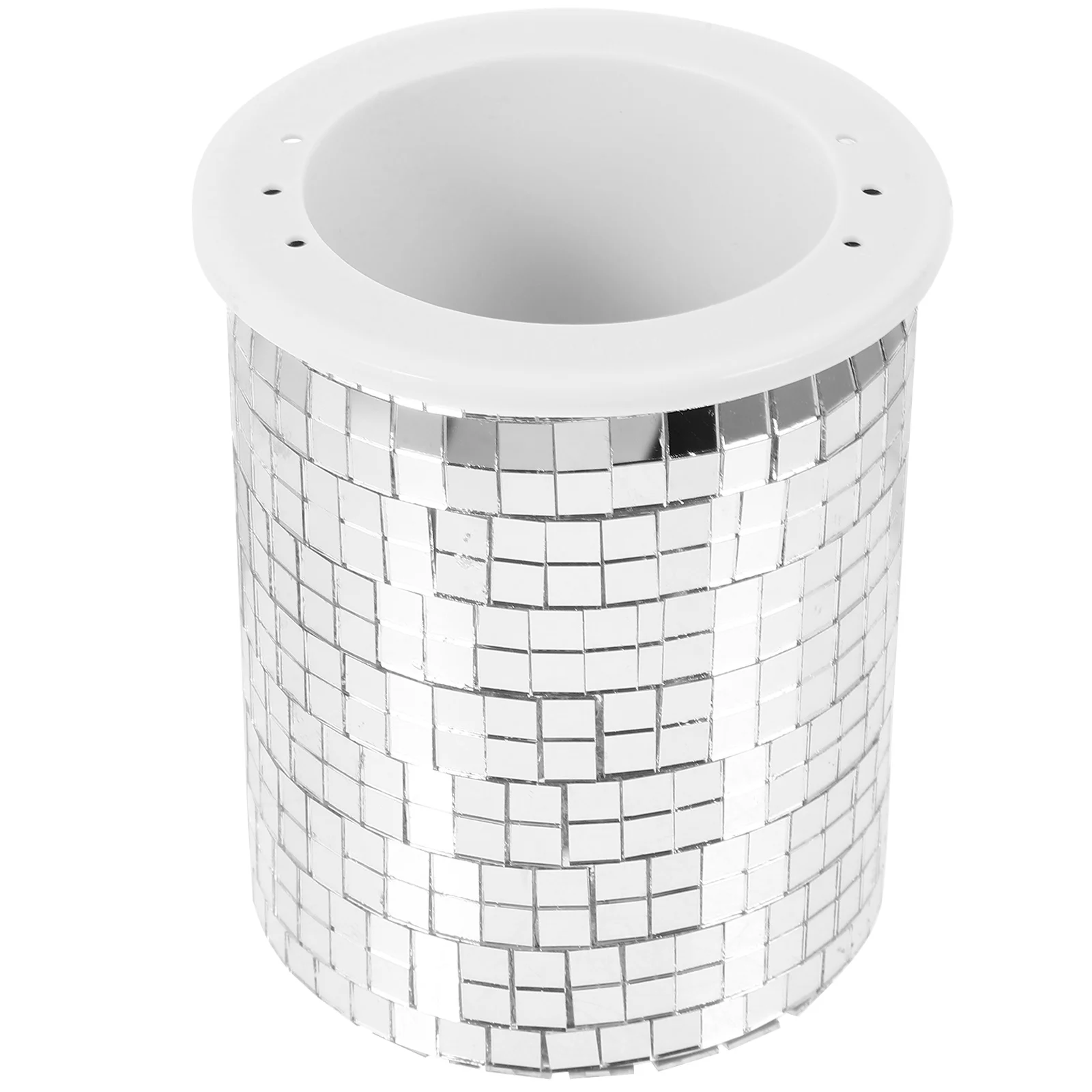 

Disco Planter Mirror Flower Pot Sturdy Plastic Thickening Durable Wear-Resistant Practical Unique Design Succulent Plant