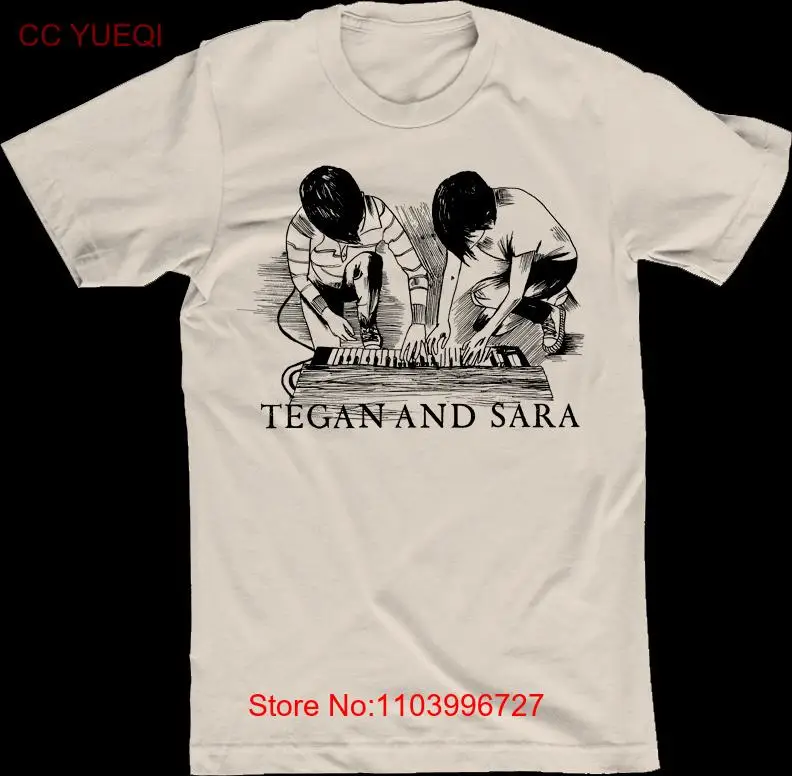 Tegan And Sara Short Sleeve Sand Color T Shirt Full Size S-5XL