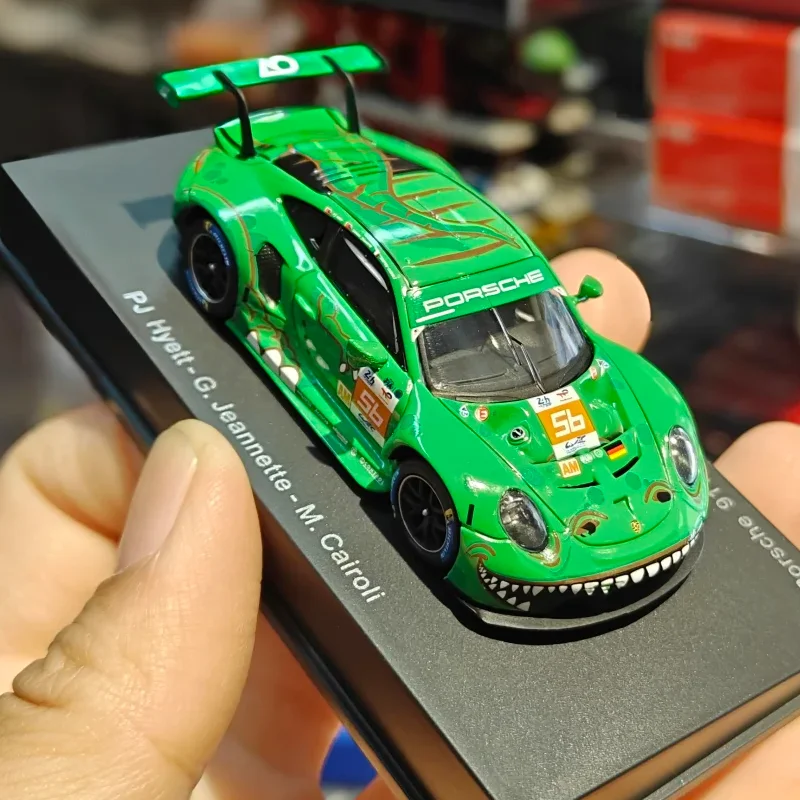 Spark 1/64 911 RSR-19 PROJECT 1 AO 2023 LE MANS #56 Alloy Motor