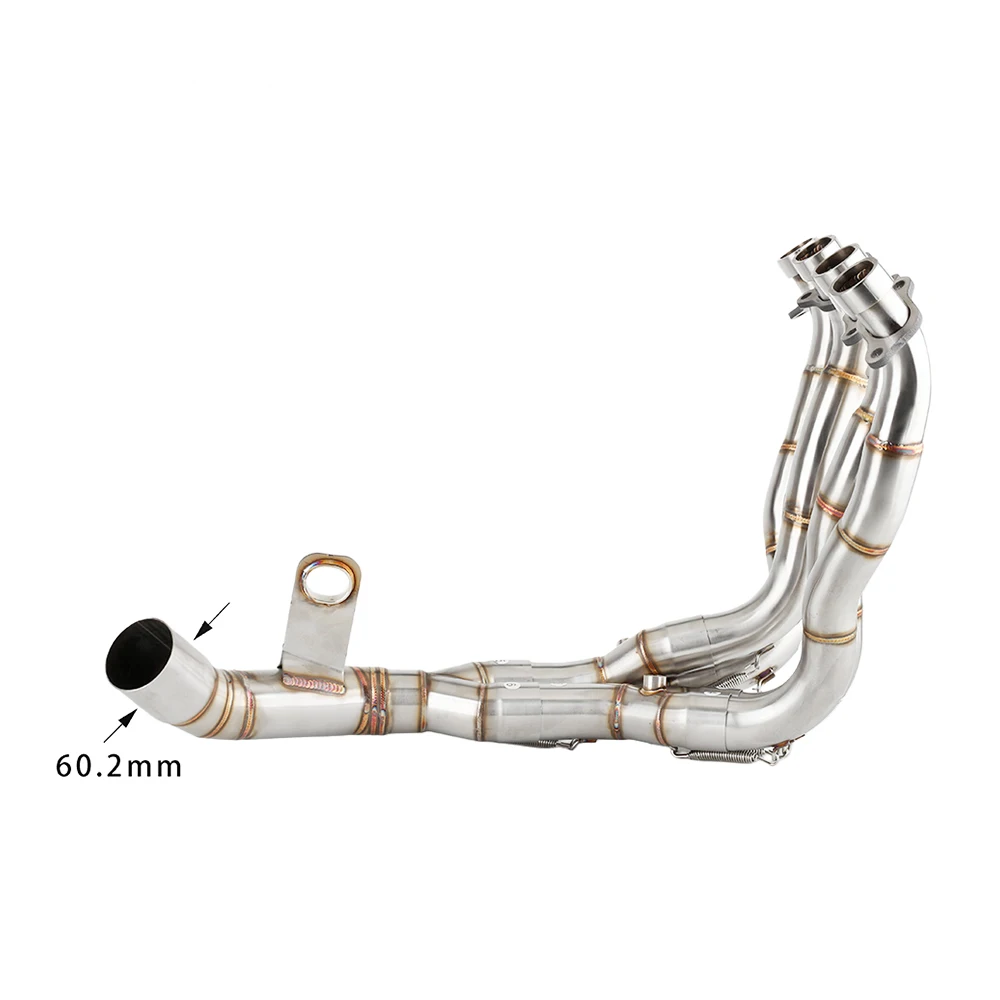 For Honda CBR 1000RR-R SP / Fireblade 2020 - 2023 Escape Motorcycle Exhaust Muffler Header Link Pipe 51MM Slip-on view 4