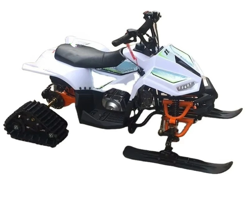 125cc ATV Sneeuwscooter Rupslee Cross Country Ski Voertuig Rupsvoertuig