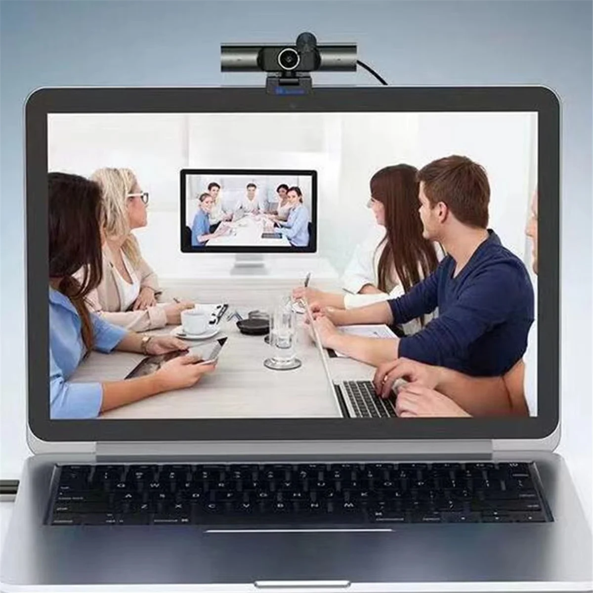 

M86K Web Cam USB Webcam 2K Auto Focusing HiFi Speaker Noise Reduction Mic PC Camera for Desktop Laptop Video Chat