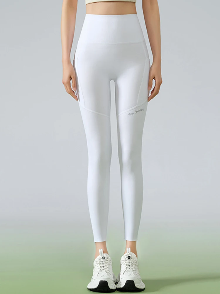 جديد الربيع الصيف عالية الخصر رقيقة اليوغا المرأة تابوت السراويل صرخة الوردي Fitn Boting السراويل تنفس الحرير الجليد البطن التحكم