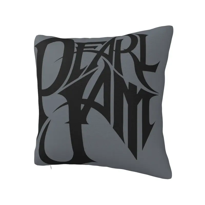 Custom Jam Pearls Logo Heavy Metal Rock Cushion Cover Sofa Decoration Square Pillow Cover