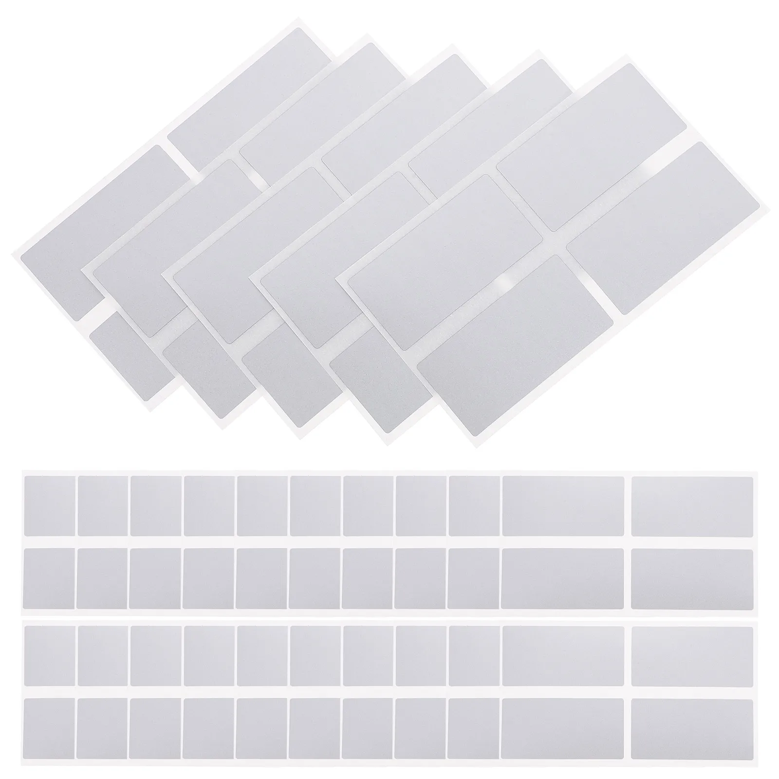 50 Pcs Scratch Off Cards DIY Labels Stickers Tickets Fun Party Game Prize Birthday Christmas Gathering Office School