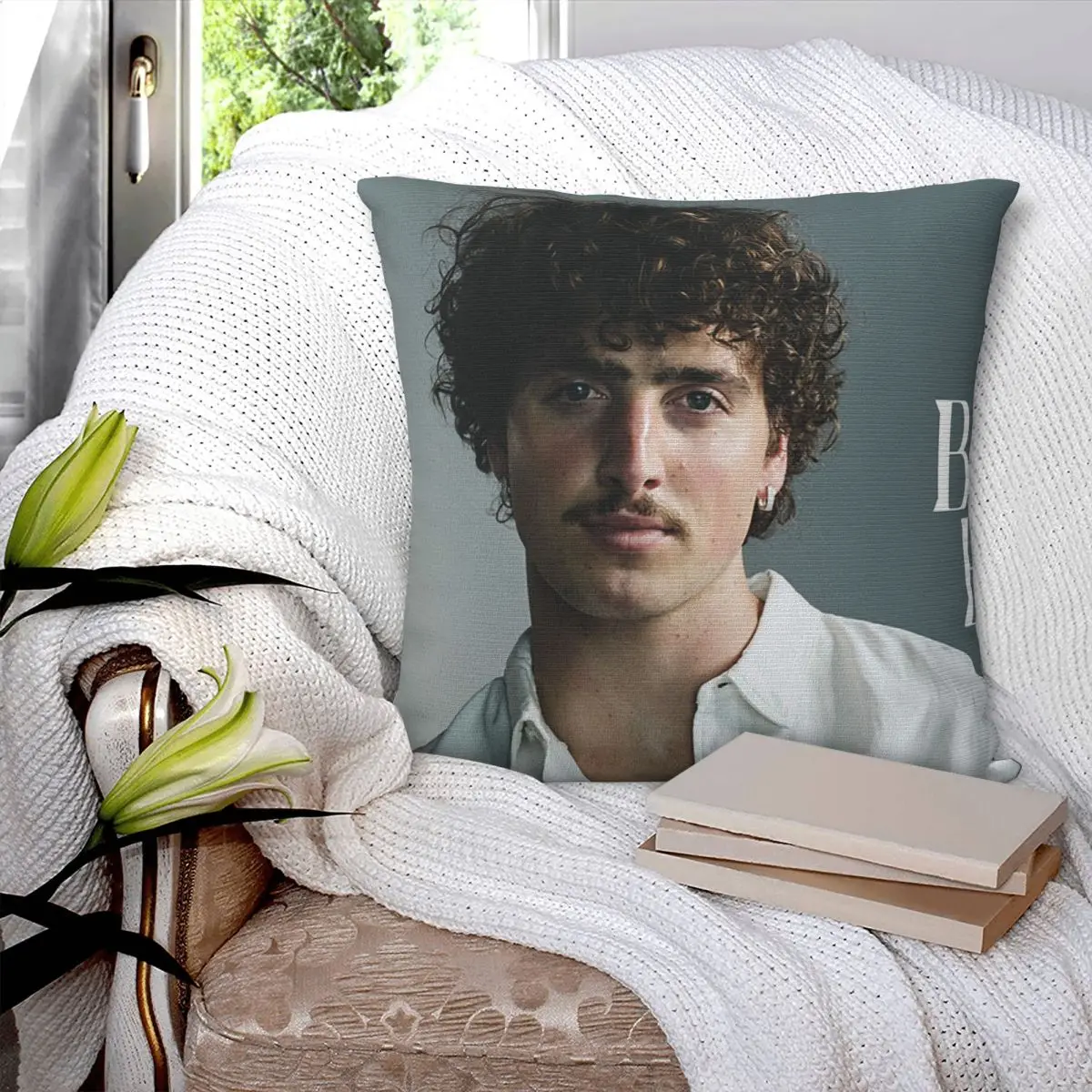 

Квадратная наволочка Benson Boone, наволочка, полиэстеровая подушка, декор, удобная декоративная подушка для дома, спальни