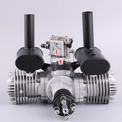 Applicable to Ephil X-76cc-T Model Aircraft Model Gasoline Engine Opposed Two-Cylinder Two-Stroke Fixed Wing Engine