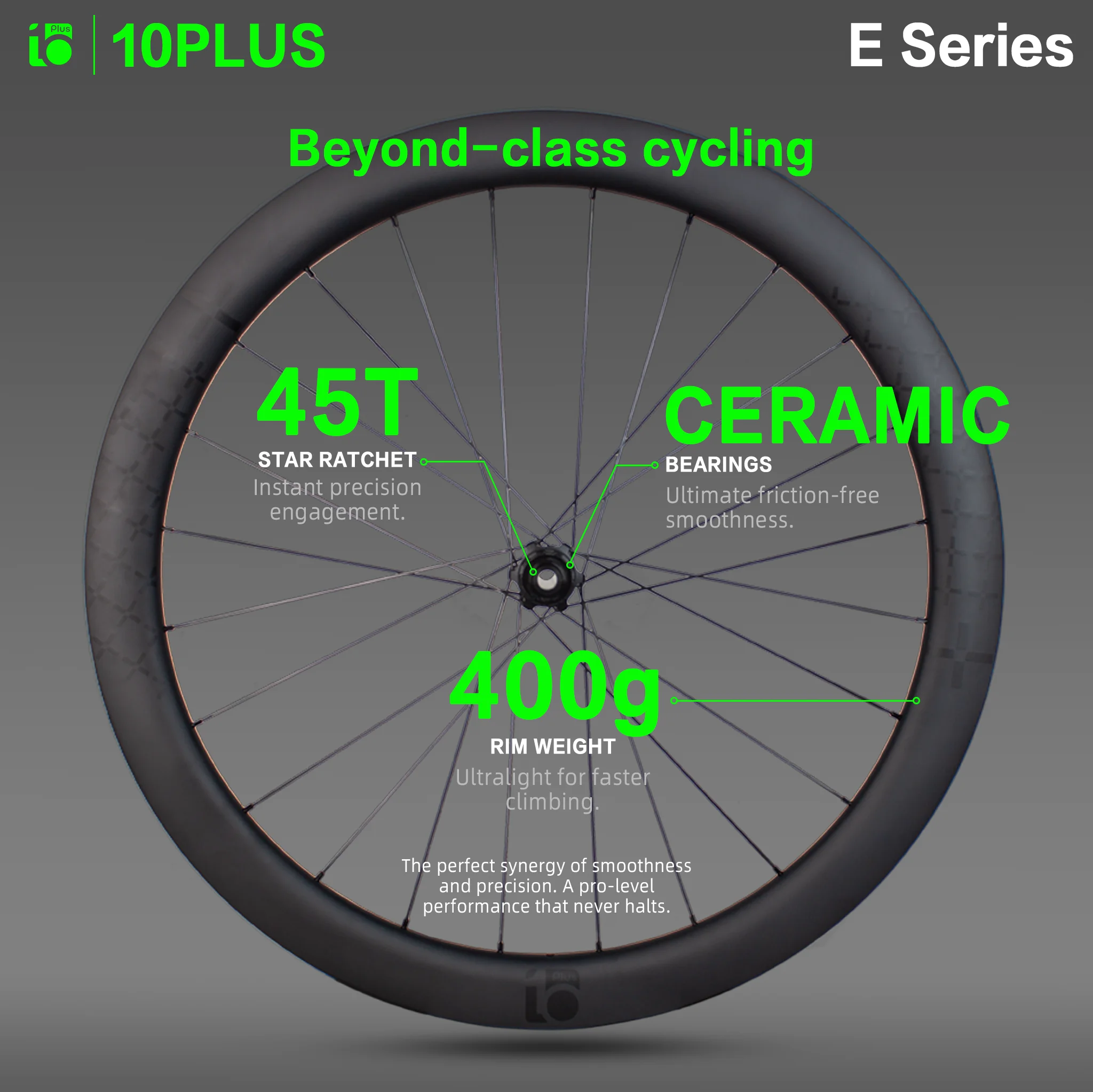 

Керамические подшипники, 45T Star Ratchet, карбоновые колеса 10PLUS серии E, дисковые тормоза, 700c, Pillar 1423, легкий комплект колес для шоссейных гонок