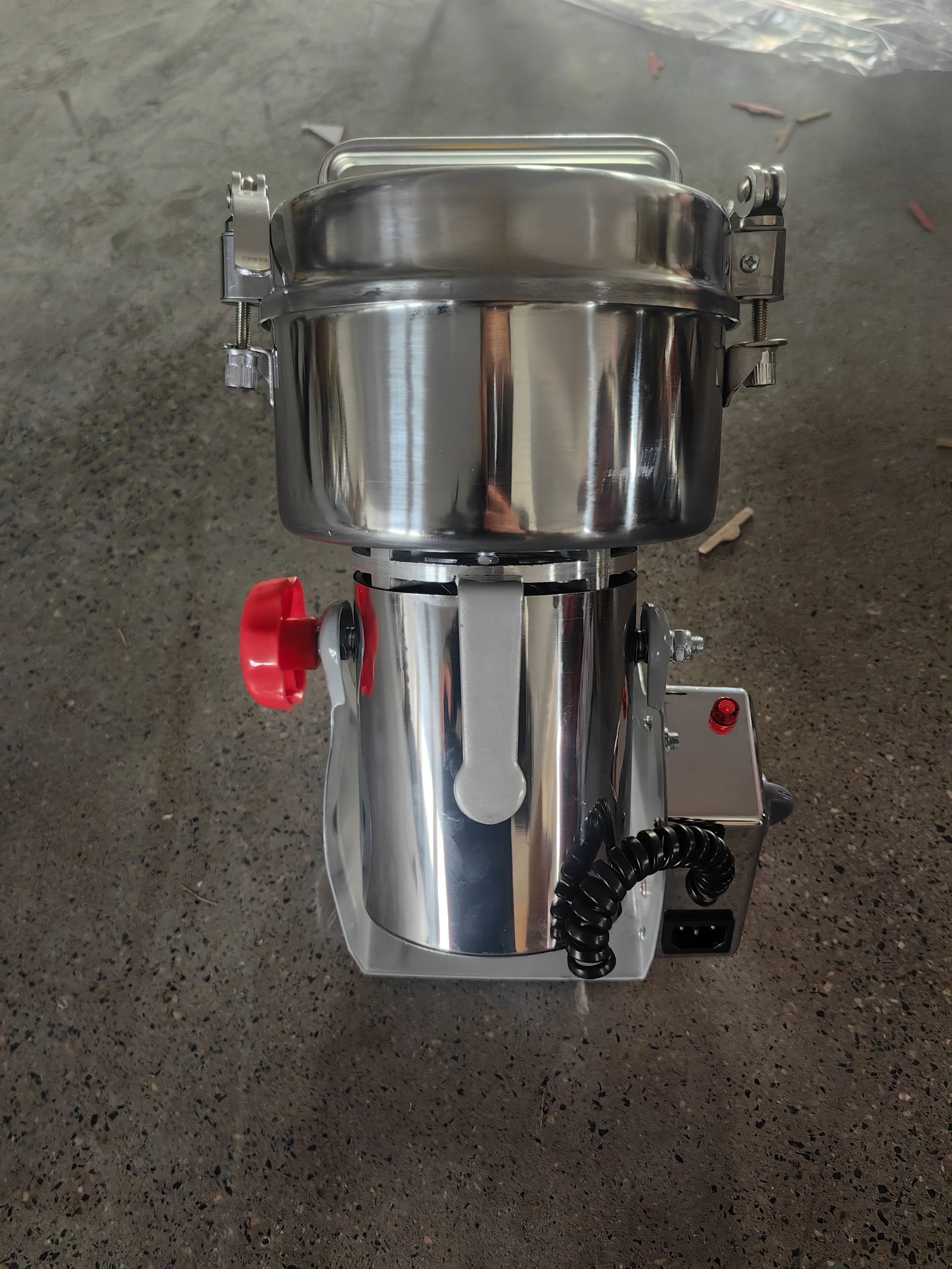 Mesin Penggiling Bumbu Listrik 1000g, Harga Mesin Pembuat Bubuk Makanan Kering