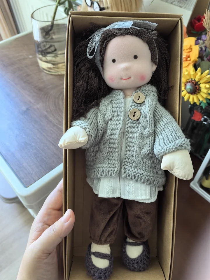 ตุ๊กตาทำมือ Waldorf Astoria ของเล่นเด็ก ตุ๊กตา BJD ตุ๊กตาผ้า Waldorf