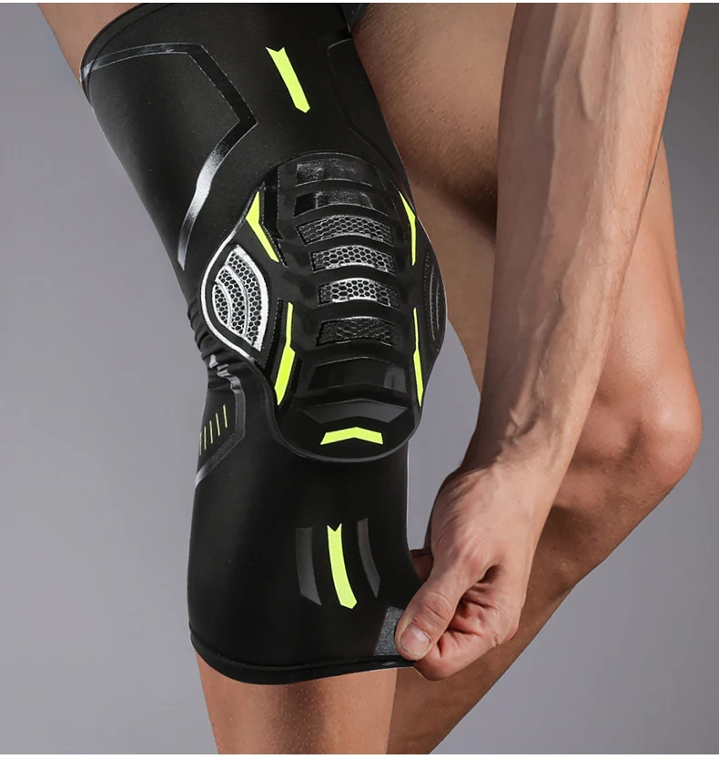 1Pc Knie Brace Kompression Knie Unterstützung Stoßfest Knie Pads Knie Hülse für Laufen Arthritis Joint Pain Relief Männer Frauen – Detail 13
