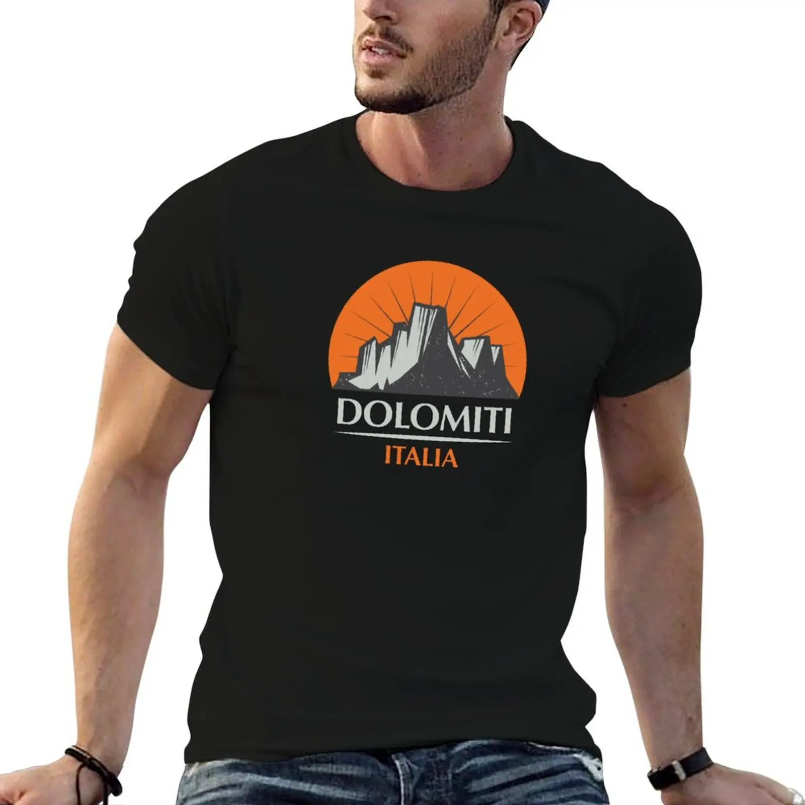 

Dolomites Mountains, Dolomiti T-Shirt vintage graphic tee cute tops anime figures man t shirt oversized t shirt men