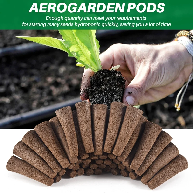 

50 упаковок губок для выращивания, сменный корень стартовых стручков для семян, сменные стручки для гидропонной системы выращивания в помещении и сада-AT35