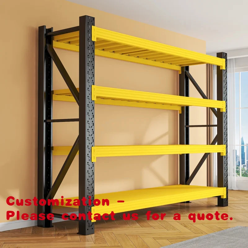 

custom.Industrial Customized Metal Shelving Unit Pallet Racking System Adjustable Heavy Duty Durable Storage Shelves