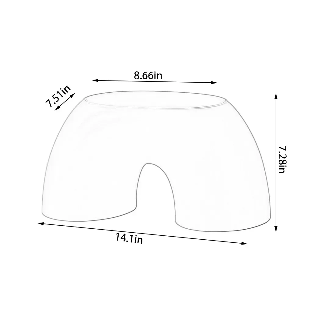 Stool Plastic Rainbow Shape Footstool Safety Kids Step Stool Seat For Living Room Indoor Furniture Children'S Stool Toy image 6