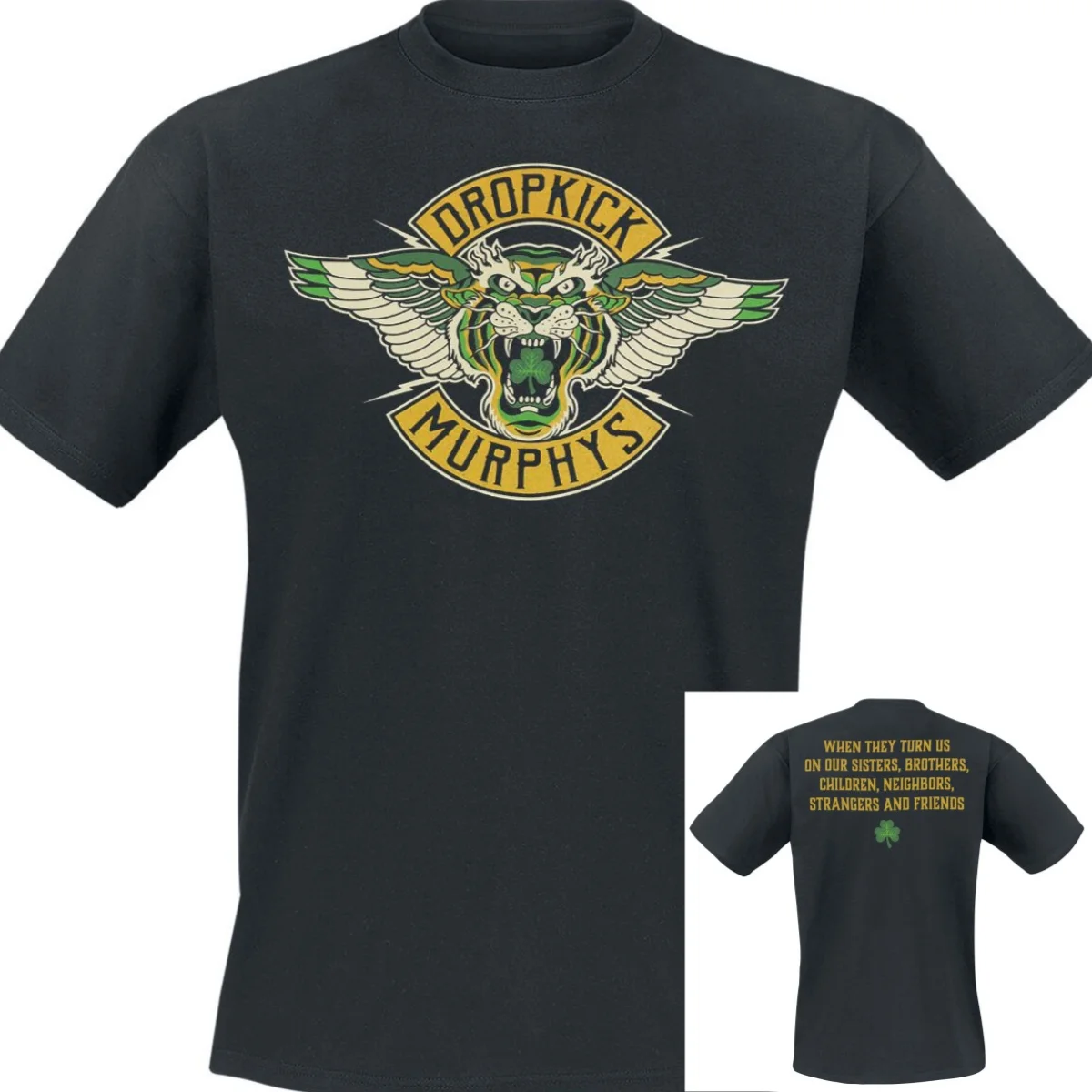 Signed and Sealed in Blood Dropkick Murphys T-Shirt Men Women  Metal Rock Band Graphic Tee 100% Cotton Summer Streetwear Top