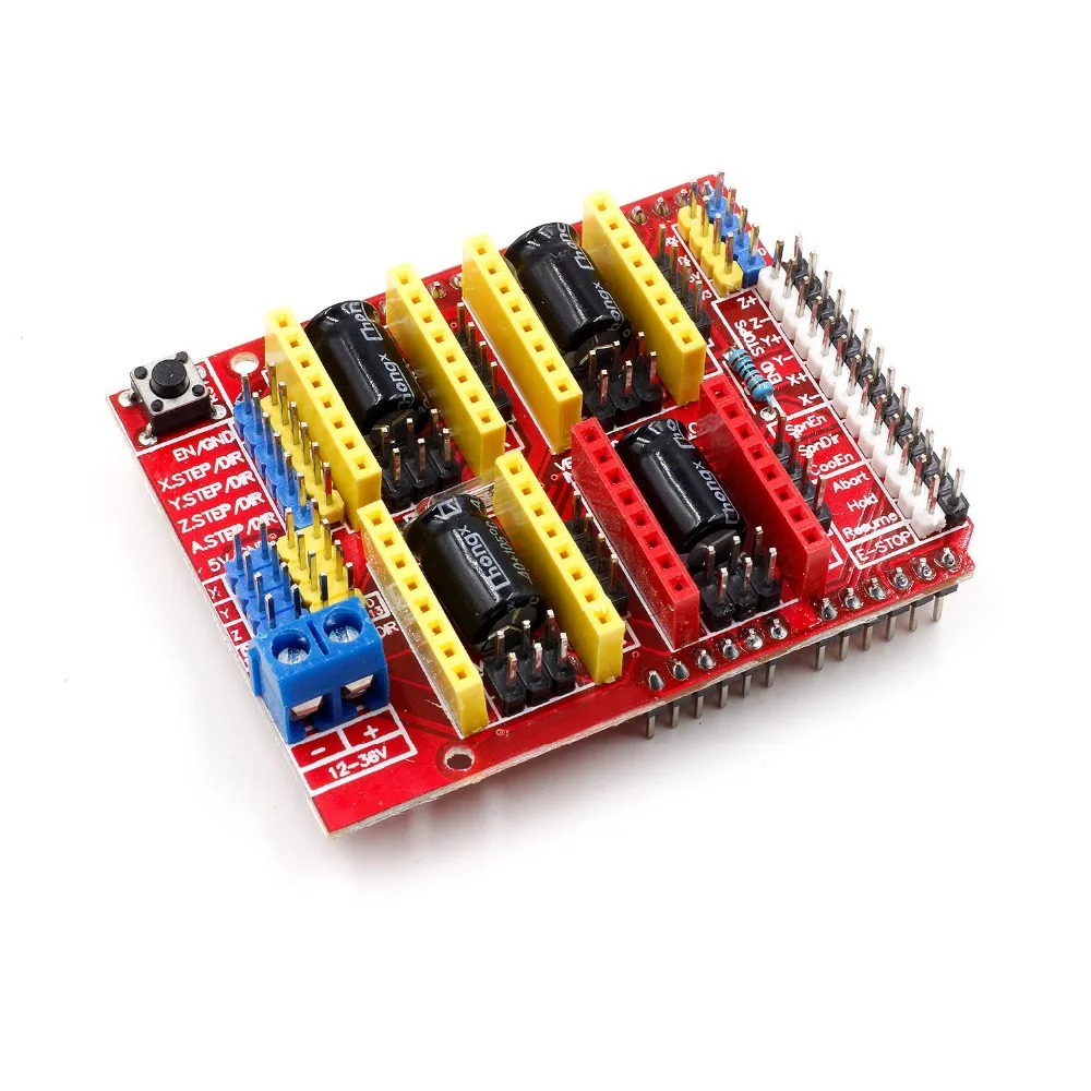 New cnc shield v3 engraving machine expansion board 3D printer A4988 driver board