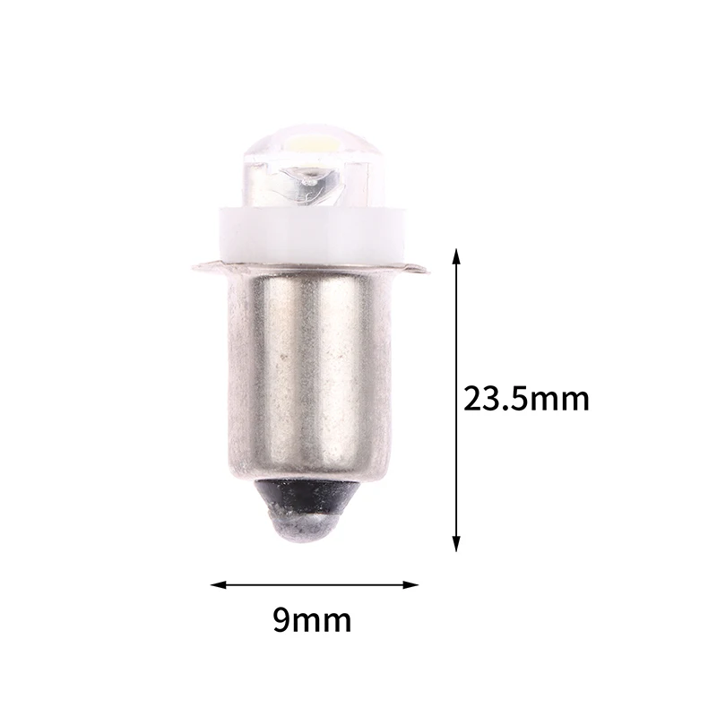 V-образный светодиодный светильник для фонарика Focus, сменная лампа P13.5S PR2, 1 Вт, светодиодный фонарик, рабочий свет, лампа постоянного тока 2,2-2,5 В, белый