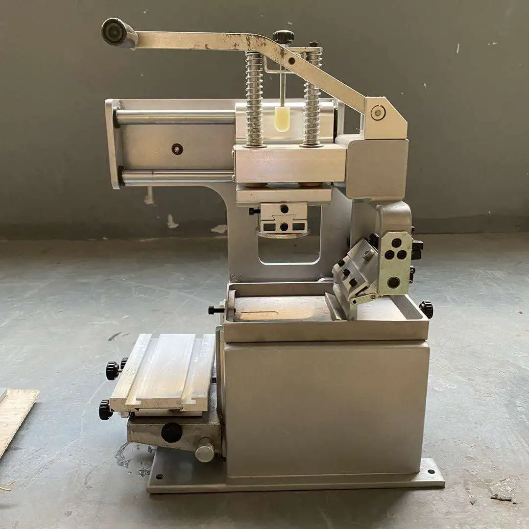

Manual Pad Printer Machine with Open Well System for Sign Logo DIY Transfer 60x100mm Cheap Price