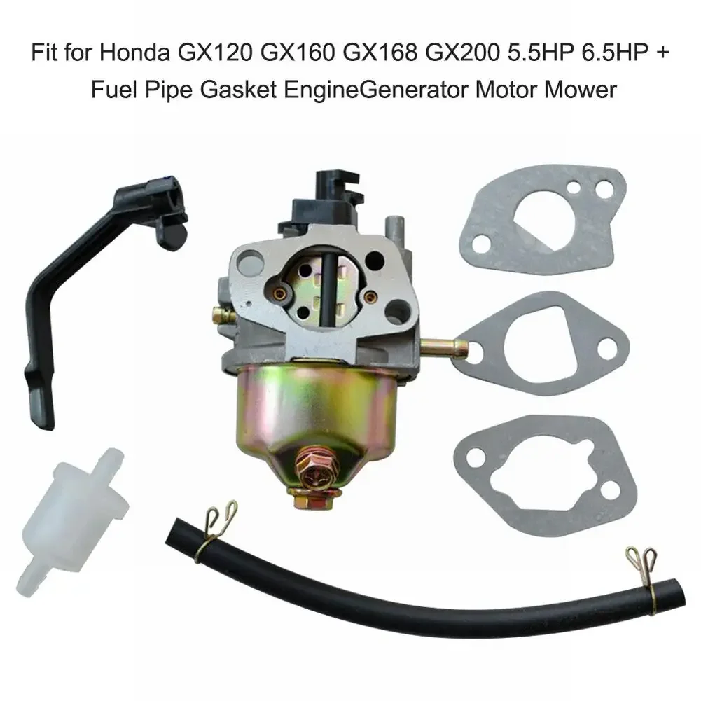 

Carburetor Carb For Honda GX168 GX200 5.5HP 6.5HP Fuel Pipe Gasket Garden Power Tools Replacement Accessories