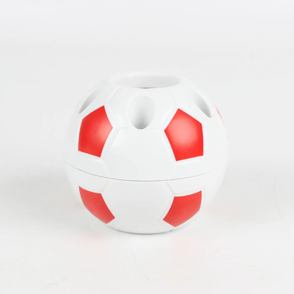 학생 축구 펜슬 홀더 축구 모양 펜 홀더 데스크탑 정리함 테이블 장식 어린이 선물용