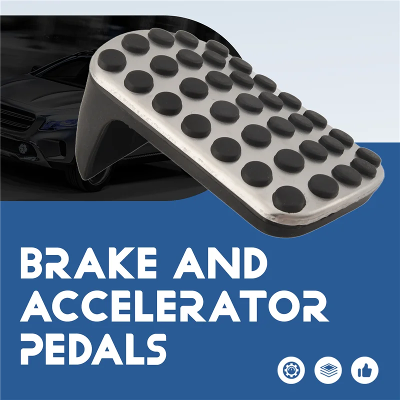 

Portable Stainless Steel Sport Brake Pedal Pads Cover For Mercedes Benz 2006-2012 M-Class W164 2007-2013 GL-Class X164 2006-2012