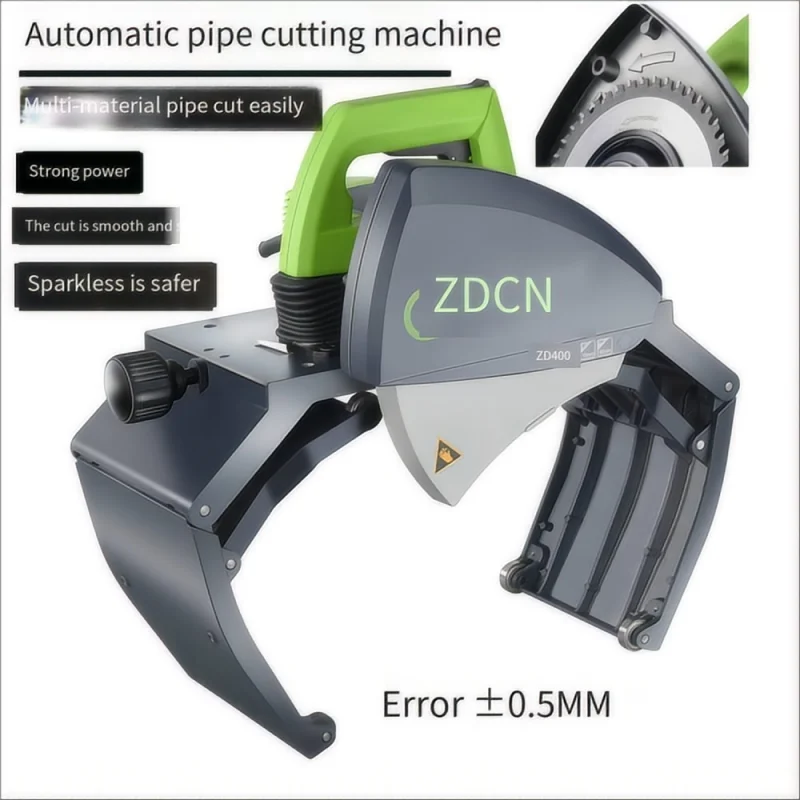 High Power Electric Pipe Cutting Machine Metal Pipe Cutter PVC Plastic Moving Pipe Fire Pipe Cutting Equipment Manufacturers 367