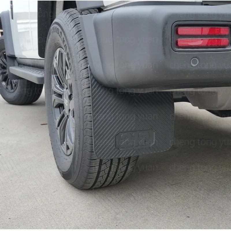 Mudguards FOR BAIC 212 T01 2024 2025  Auto Mud Flaps Exterior Styling Accessory ABS Plastic Anti Splash Mudguards Custom Fit