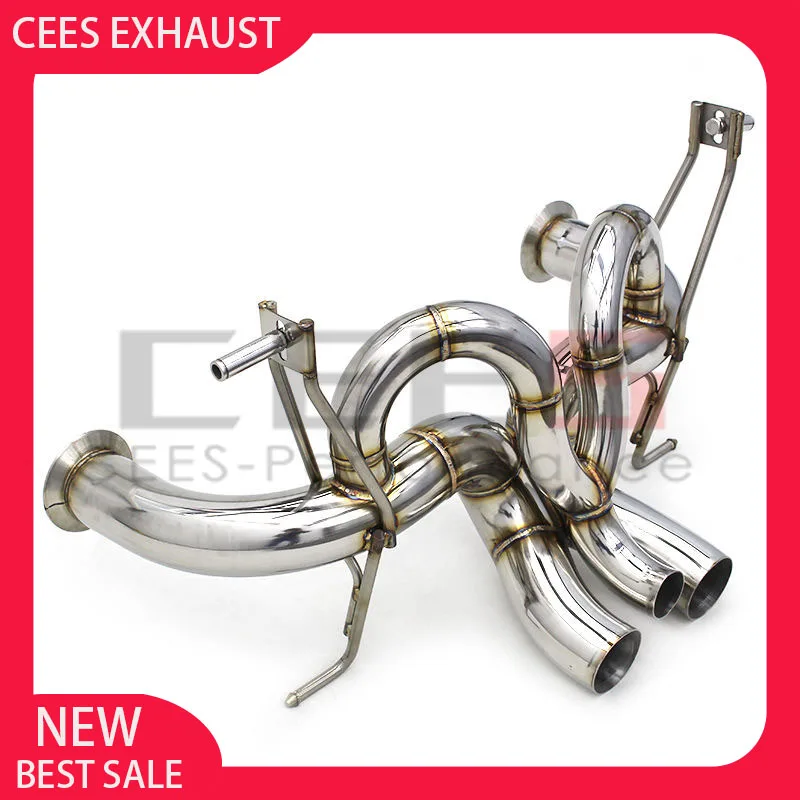 

cees for Lamborghini Aventador S LP740 LP740S 6.5 2011-2018 Stainless Steel Exhaust Pipe Racing Catback Exhaust System