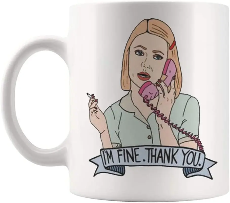 Margot Tenenbaum Mug (The Royal Tebenbaums, Bill Murray, Rushmore, The Darjeeling Limited, The Life Aquatic with Steve Zissou),