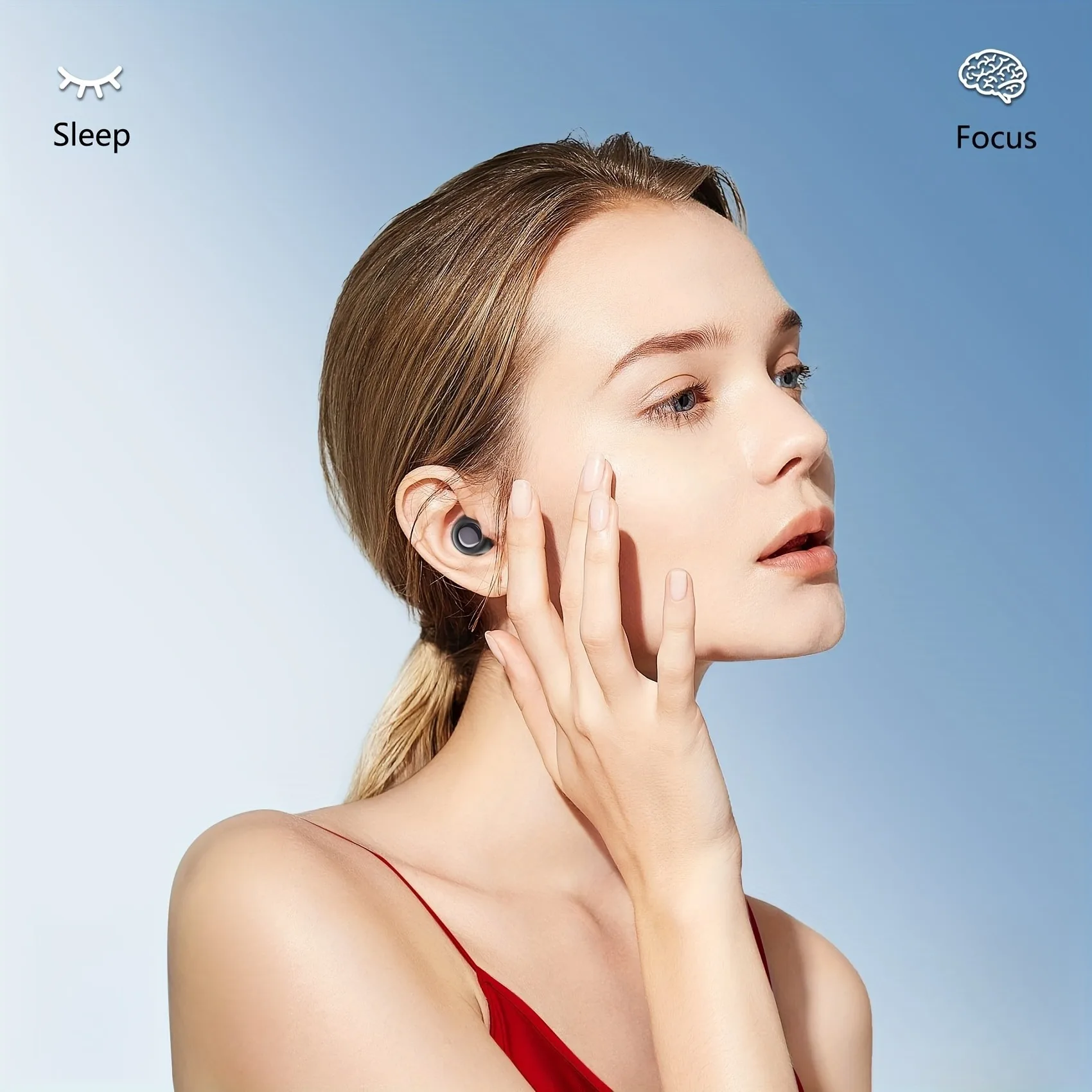 Ohrstöpsel zum Schlafen, 32 dB, geräuschunterdrückende Ohrstöpsel für Konzerte, Fokus, Reisen, Arbeit), wiederverwendbares Geräusch gegen Schnarchen