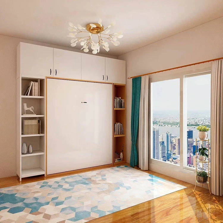 Modern Multifunction Space Saving Vertical Folding Wall Bedpromote sales