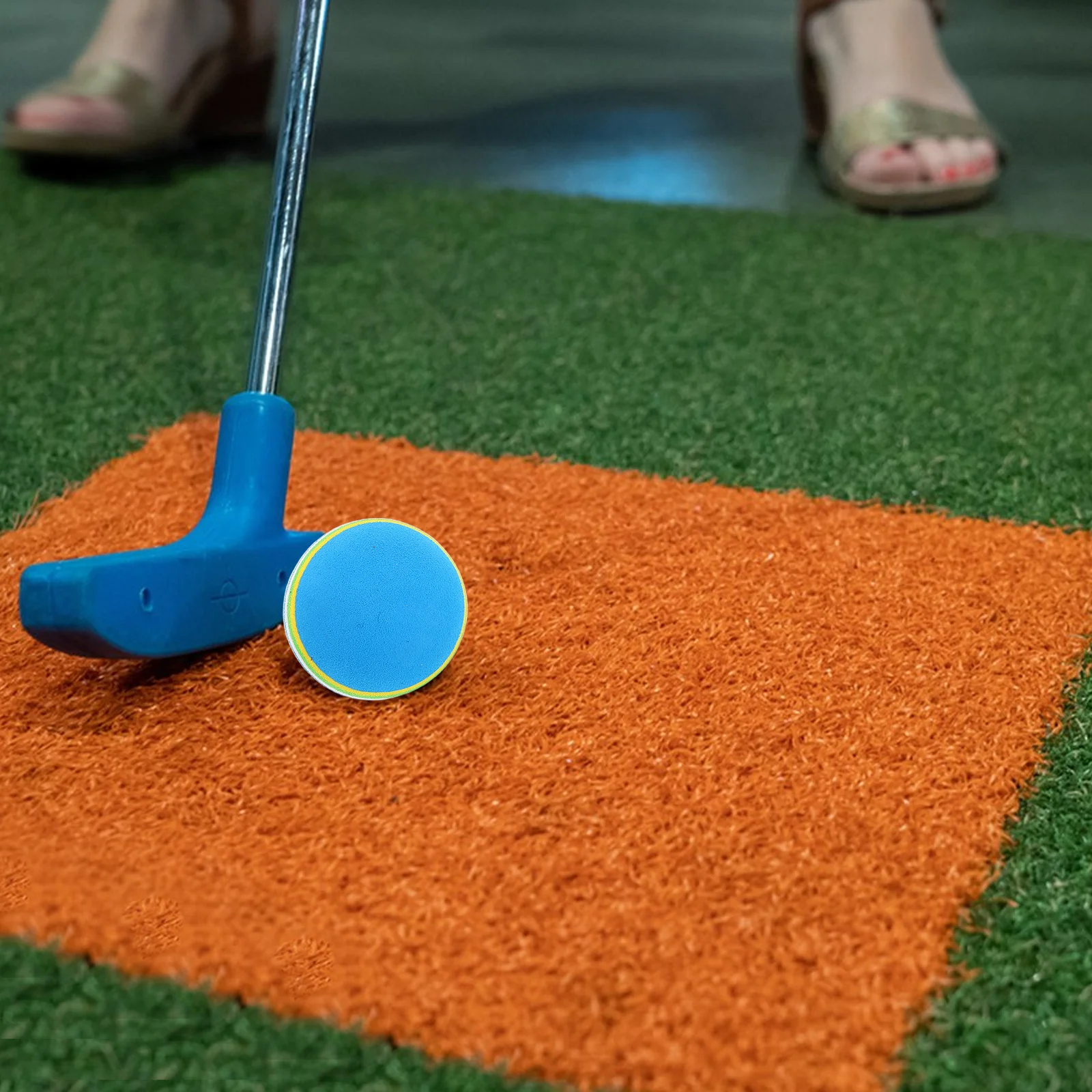 

12Pcs Colorful Eva Golf Practice Balls Lightweight Durable Indoor Outdoor Soft Sponge Training Balls for Kids Sponge Golf Ball