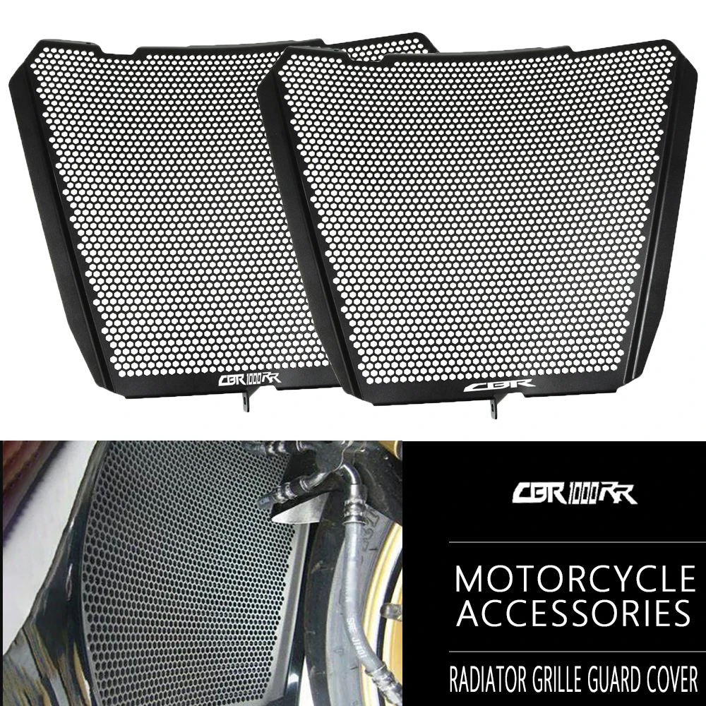 

FOR HONDA CBR1000RR CBR 1000RR 2008 -2011 2012 2013 2014 2015 2016 Motorcycle Radiator Water Cooler Grille Guard Cover Protector