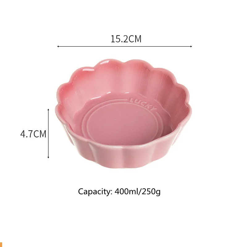 Cat Bowl Ceramic Water Bowl Protects Cervical Vertebrae Cat Food Feederl Drinking Bowl Pet Bowl Cat Supplies