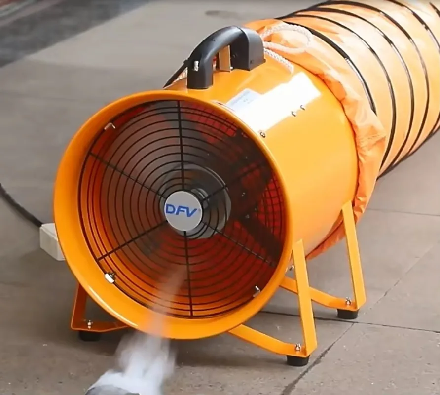 8 Inch 230W AC Electric Portable Super Speed Industrial Metal Blower 50Hz Medium Pressure Hand Carrying 220V 200mm Blower