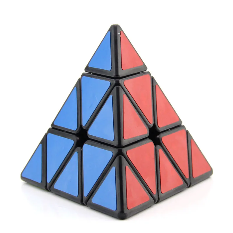 QYTOYS QiMing S2 3x3x3 Pyramid Magic Cube  QY Professional Neo Speed Twisty Puzzle Brain Teasers Antistress Educational Toys