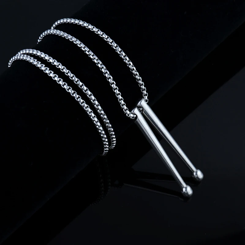 Fashion Silver Plated Double Post Ball Bead Chain Unisex Anniversary Gift Beach Party Jewelry Quality Working Noble