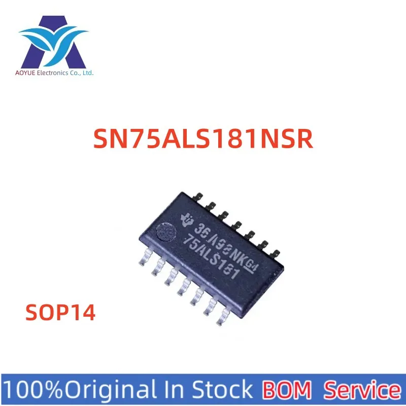 Chip in stock New original SN75ALS181NSR SN75ALS181 SN75ALS TI IC One Stop BOM Service Bulk Purchase Please Contact Me Low Price