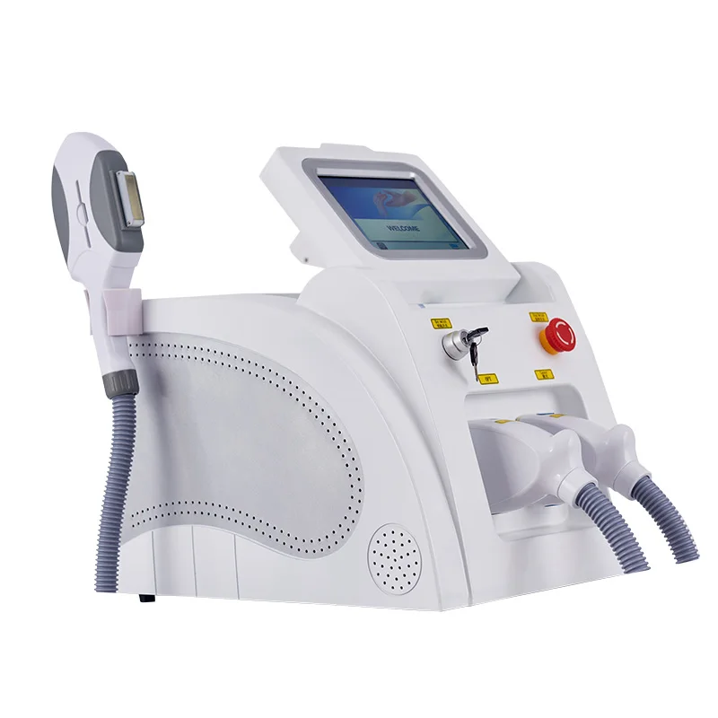 2024 New multifunctional+E-light+IPL OPT super hair removal ND-YAG laser machine permanent hair removal tattoo beauty machine